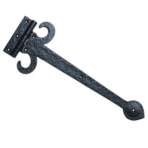 Door / Gate Decorative Tee Strap Hinge With Spear Head